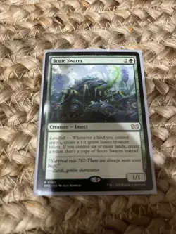 Scute Swarm: MtG Magic the Gathering New Capenna Commander Rare NM - Image 1