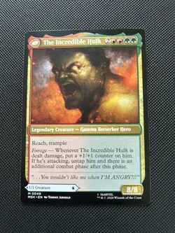 Magic: The Gathering Marvel Bruce Banner & The Incredible Hulk 0049 Lot 2 - Image 2