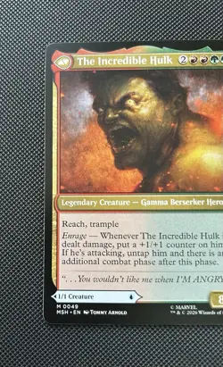 Magic: The Gathering Marvel Bruce Banner & The Incredible Hulk 0049 Lot 2 - Image 3