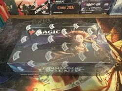 Magic The Gathering Commander Legends Booster Box Factory Sealed English - Image 1