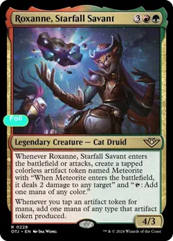 Roxanne, Starfall Savant - Foil - OTJ - 228 NM/LP - Image 1