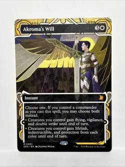 Akroma's Will-Secrets Of Strixhaven Mystical Archive-Borderless-Regular-M0001🌟 - Image 1