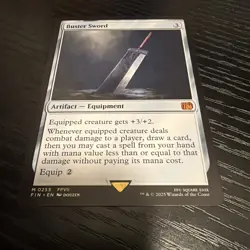 MTG Buster Sword Final Fantasy Regular (255) - Image 3