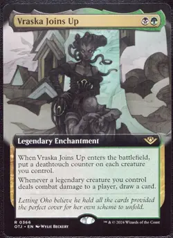 Vraska Joins Up - 366 Extended not foil MTG OTJ - Image 1