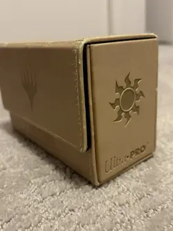 Ultra Pro Dual Flip Box White Mana for Magic The Gathering MTG Magnetic Close - Image 4