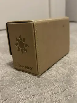 Ultra Pro Dual Flip Box White Mana for Magic The Gathering MTG Magnetic Close - Image 5