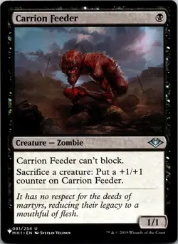 Carrion Feeder 81 Uncommon The List Reprints MTG Near Mint - Image 1