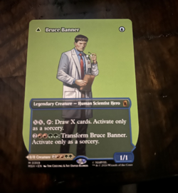 Wizards of the Coast MTG Universes Beyond Marvel Bruce Banner & Hulk Lot 2 #0359 - Image 1