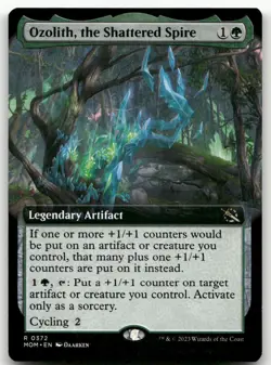 Ozolith, the Shattered Spire (Extended Art) #372 NM March of the Machine - Image 1