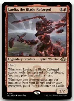 Laelia, the Blade Reforged #281 (NM) Modern Horizons 3 MH3 Magic MTG - Image 1