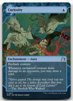 Curiosity #17 (NM) Wilds of Eldraine WOT Magic MTG - Image 1