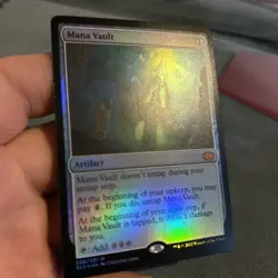 WotC Double Masters 2022 Mana Vault (MR) (Foil) LP - Image 2
