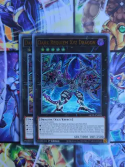 Yu-Gi-Oh x2 Dark Requiem Xyz Dragon GFTP - EN099 1st Edition NM - Image 1