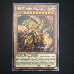 Yu-Gi-Oh Winged Dragon Of Ra (Secret Pharaoh Rare) KICO-EN065 King's Court NM - Image 1