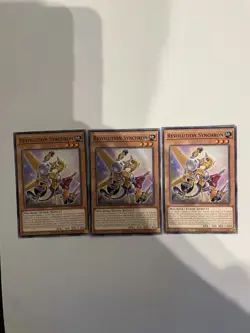 Yugioh 3x Revolution Synchron L5DD-ENY10 Common 1st Edition NM - Image 1