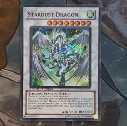 Yu-Gi-Oh! Stardust Dragon Ultra Rare Holo 2010 Tins Limited CT07-EN021 EN - Image 1