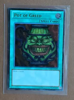 Pot of Greed Ultimate Rare DPKB-EN029 Unlimited Near Mint Yugioh - Image 1