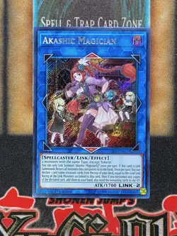 Yugioh Akashic Magician CIBR-EN051 Secret Rare 1st Ed NM - Image 1