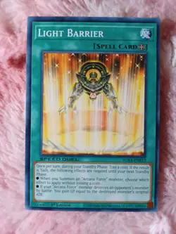 Yugioh! Light Barrier SGX4-ENB12 Speed Duel GX: Midterm Destruction 1st Edition - Image 1