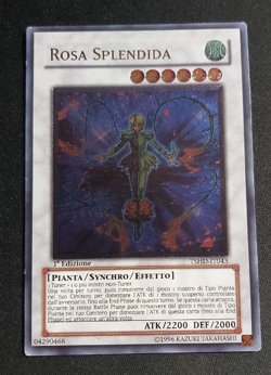 Rosa Splendida TSHD-IT043 (Splendid Rose) Rara Ultimate • 1a Ed • YuGiOh! - Image 1