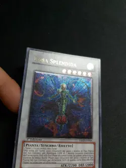 Rosa Splendida TSHD-IT043 (Splendid Rose) Rara Ultimate • 1a Ed • YuGiOh! - Image 3