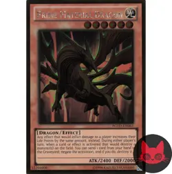 Yugioh Prime Material Dragon PGLD-EN065 Gold Rare NM - Image 1