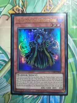 YUGIOH THE PHANTOM KNIGHTS OF DECAYED CLOAK ULTRA RARE CORI-EN018 - Image 1