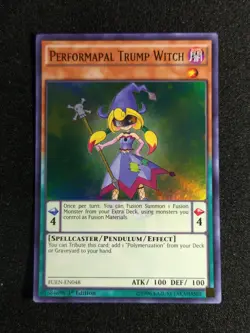Yu-Gi-Oh! Performapal Trump Witch FUEN-EN048 1st Edition Super Rare NM - Image 1