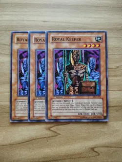 Yu-Gi-Oh! - Royal Keeper 3X - Complete Playset - Image 1
