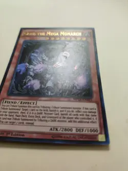 Caius the Mega Monarch MP15-EN215 Ultra Rare 1st Edition LP - Image 3