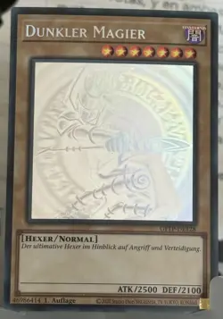 Dark Magician (Ghost Rare) GFTP Ghosts from the Past 1st Edition German - Image 1