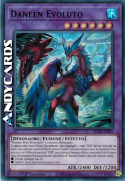 DANEEN EVOLUTO (Evolved Daneen) • Super R • BLZD IT092 • 1Ed • Yugioh ANDYCARDS - Image 1