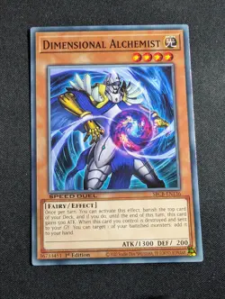 Yugioh - Dimensional Alchemist SBCB-EN136 1st Edition Common NM - Image 1