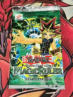 Konami YuGiOh Magic Ruler Unlimited Booster Pack #4, Factory Sealed, Fast Ship - Image 1