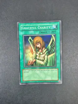 Yu-Gi-Oh! - Graceful Charity - SDP-040 - Super Rare - Unlimited - LP - Image 1