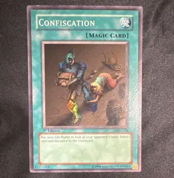 Konami Yu-Gi-Oh! Confiscation MRL-038 Magic Ruler Spell EN 1st Edition NM💎 - Image 1
