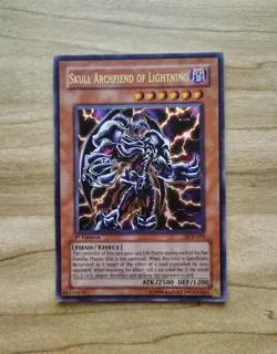 Yu-Gi-Oh - Skull Archfiend Of Lightning - Ultra Rare - DCR-073 - 1st Edition - Image 1