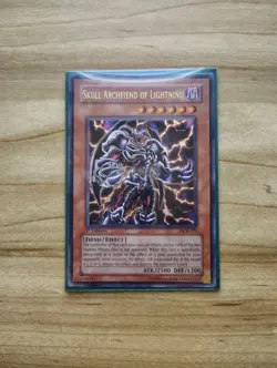 Yu-Gi-Oh - Skull Archfiend Of Lightning - Ultra Rare - DCR-073 - 1st Edition - Image 3