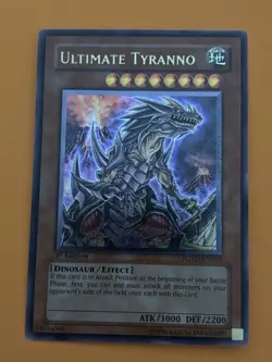 ULTIMATE Rare TYRANNO 1ST Edition YU-GI-OH! POTD-EN020 NM Near Mint - Image 3