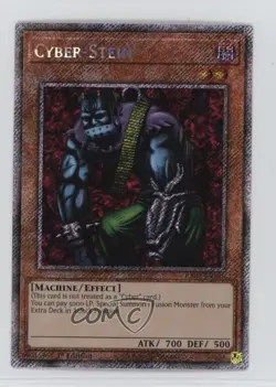 Cyber-Stein 1st Ed. Quarter Century Secret Rare Yu-Gi-Oh!: Bonanza #RA03-EN146 - Image 1