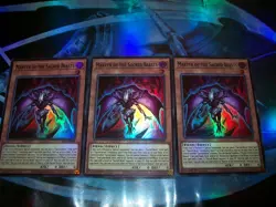 3x Martyr of the Sacred Beasts 1st Edition Super Rare CORI-EN009 Yu-Gi-Oh! - Image 1