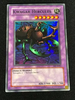 Yugioh Kwagar Hercules TP1-E003 Super (LP) - Image 1