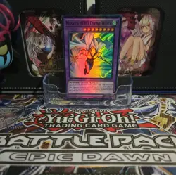 YUGIOH MASKED HERO DIVINE WIND SUPER RARE SDHS-EN043 - Image 1