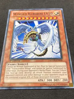 Winged Kuriboh LV10 LCGX-EN010 Common 1st Edition LP - Image 2