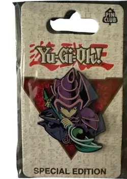 Yugioh! Dark Magician Special Edition Pin Club New - Image 1