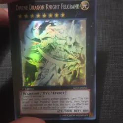 Konami Yu-Gi-Oh! Divine Dragon Knight Felgrand Ghost Rare Foil 1st SHSP-EN056 - Image 2