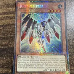Konami Yu-Gi-Oh! Junk Meister BLCO-EN033 Battles of Legend Ch.1 Secret Foil - Image 1