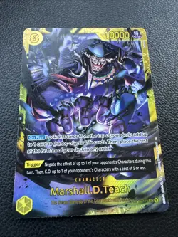 Marshall.D.Teach [ OP16 - 119 ] (SEC) Foil - OP16 The Time of Battle - Near Mint - Image 1