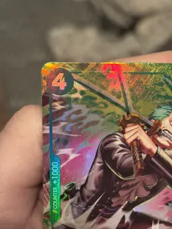 Roronoa Zoro (OP13-037) TR Treasure Rare Adventure on Kami's Island (OP15-EB04) - Image 2