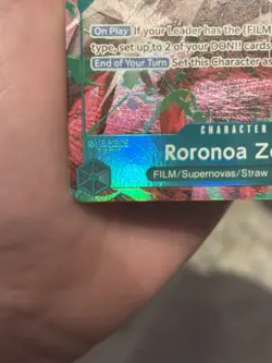 Roronoa Zoro (OP13-037) TR Treasure Rare Adventure on Kami's Island (OP15-EB04) - Image 4